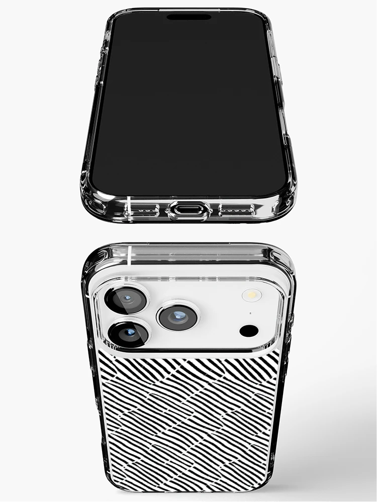 Thumbnail 3 of 5, iPhone Case, Line Pattern designed and sold by DestoPattern.