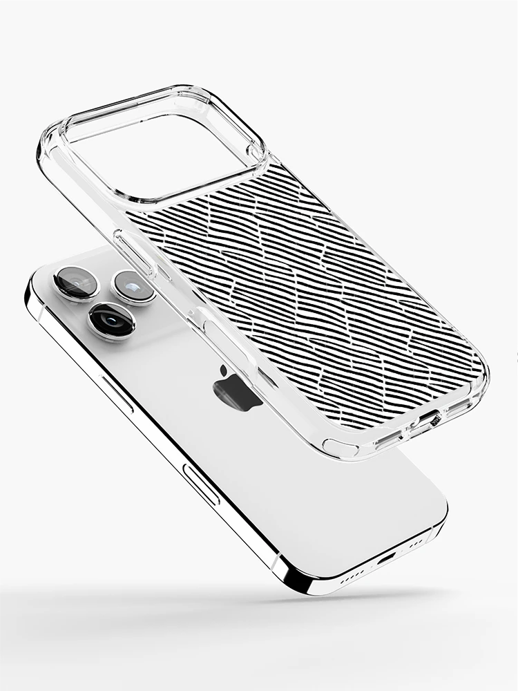 Thumbnail 2 of 5, iPhone Case, Line Pattern designed and sold by DestoPattern.