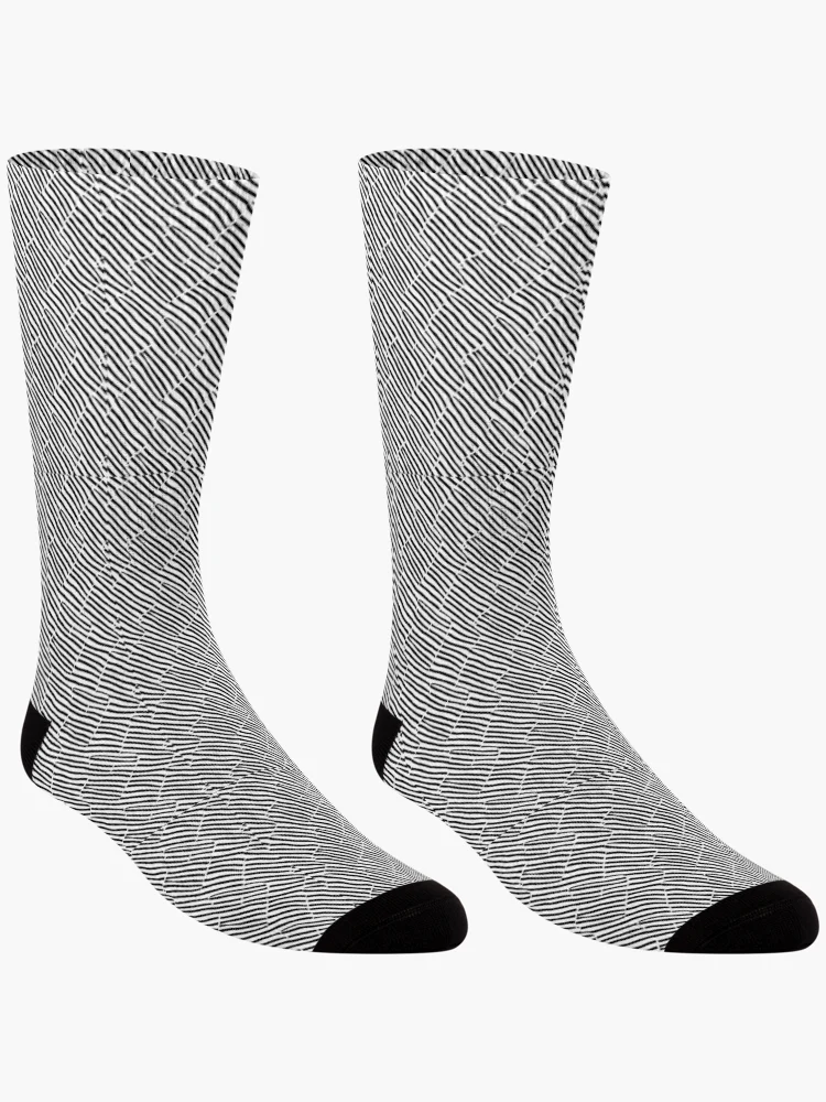 Thumbnail 3 of 5, Socks, Line Pattern designed and sold by DestoPattern.