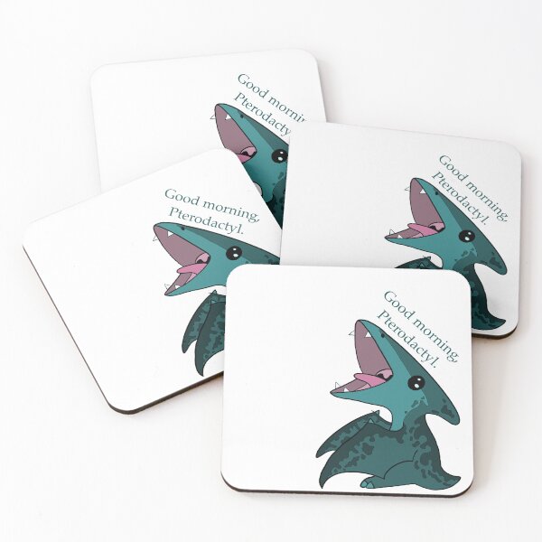 Item preview, Good morning pterodactyl mom edition designed and sold by rileymosschaos.