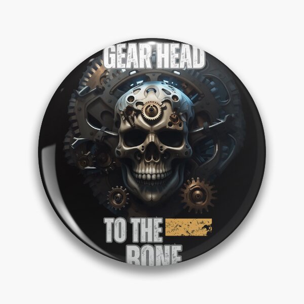Item preview, Gear Head To The Bone designed and sold by Obsidian Ink by Wilshire.