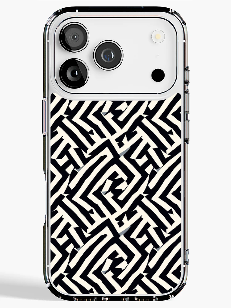 Thumbnail 1 of 5, iPhone Case, Line Pattern designed and sold by DestoPattern.