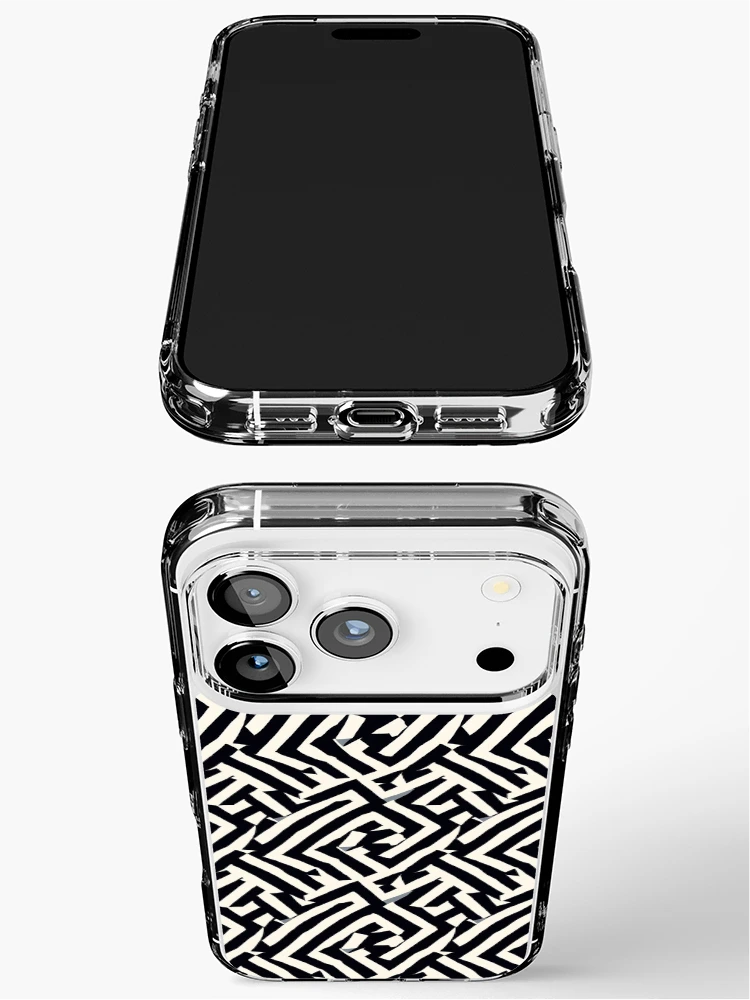 Thumbnail 3 of 5, iPhone Case, Line Pattern designed and sold by DestoPattern.