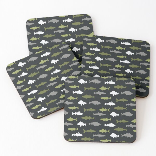 Item preview, Fish Collection Pattern v03 designed and sold by Baikachi AD.