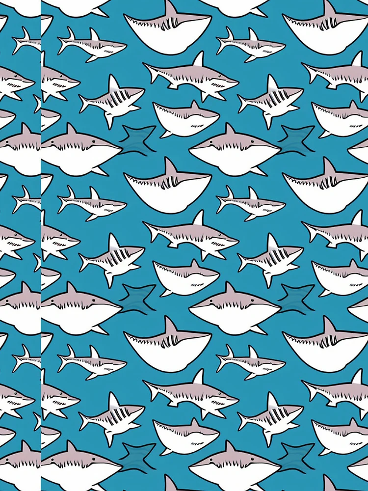 Thumbnail 5 of 5, iPhone Case, Shark Pattern designed and sold by DestoPattern.