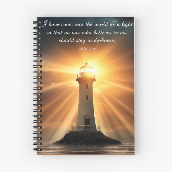 Item preview, Lighthouse John 12:46 designed and sold by Olivercat2018.