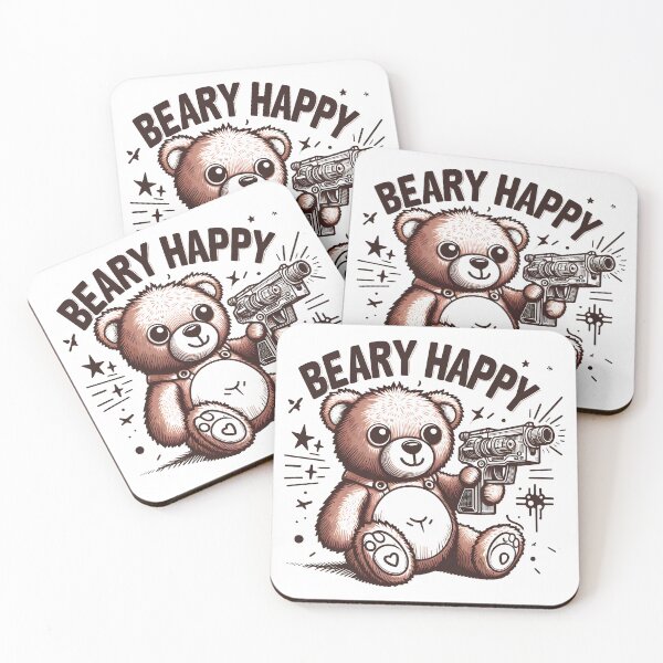 Item preview, Teddy Bear: Beary Happy designed and sold by Dungeon-Depot.