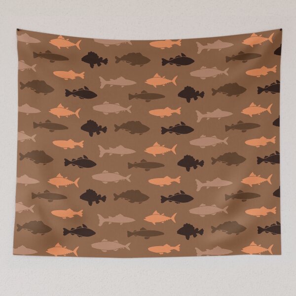 Item preview, Fish Collection Pattern v10 designed and sold by Baikachi AD.