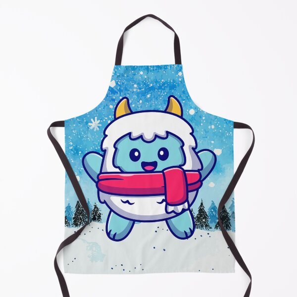 Item preview, Cute Yeti Wearing Scarf designed and sold by BradleeKenzo.