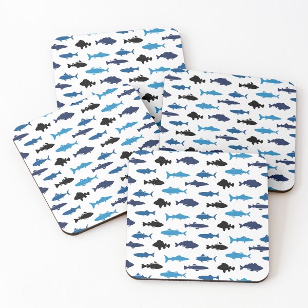 Item preview, Fish Collection Pattern v11 designed and sold by Baikachi AD.