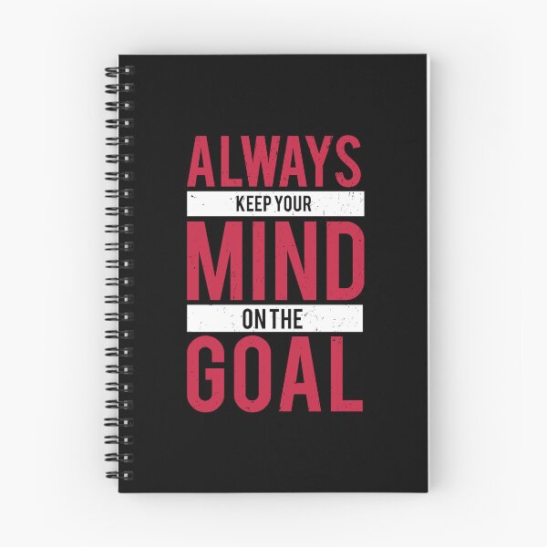 Item preview, Always Keep Your Mind on The Goal designed and sold by Merchrise.
