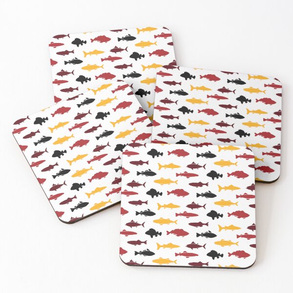 Item preview, Fish Collection Pattern v12 designed and sold by Baikachi AD.