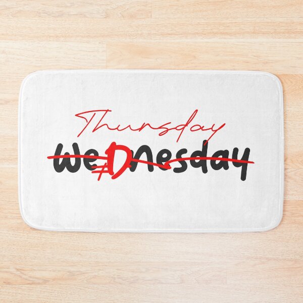 Item preview, Wednesday Crossed Out Thursday designed and sold by akaajoficial.
