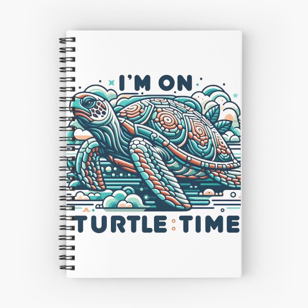 Item preview, Sea Turtle: I'm on Turtle Time designed and sold by Dungeon-Depot.