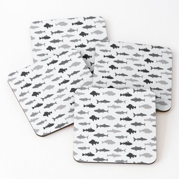 Item preview, Fish Collection Pattern v13 designed and sold by Baikachi AD.