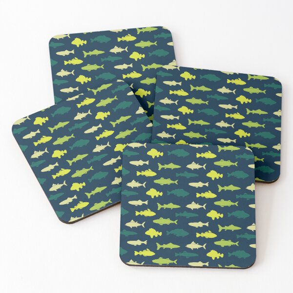 Item preview, Fish Collection Pattern v16 designed and sold by Baikachi AD.