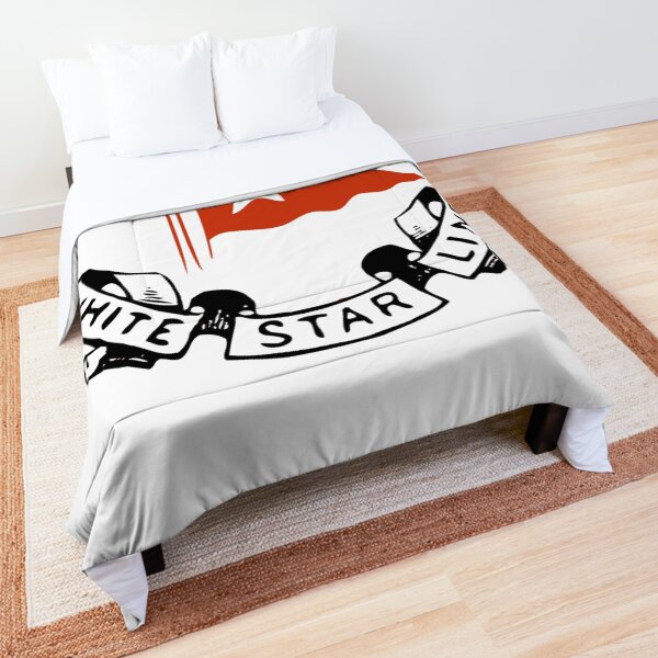 White Star Line, Logo. Titanic. Comforter