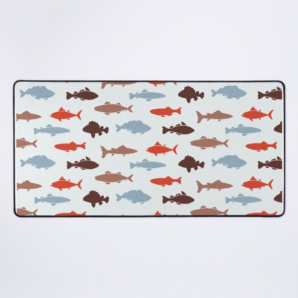 Item preview, Fish Collection Pattern v17 designed and sold by Baikachi AD.