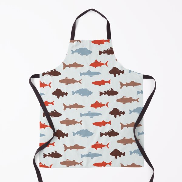 Item preview, Fish Collection Pattern v17 designed and sold by Baikachi AD.