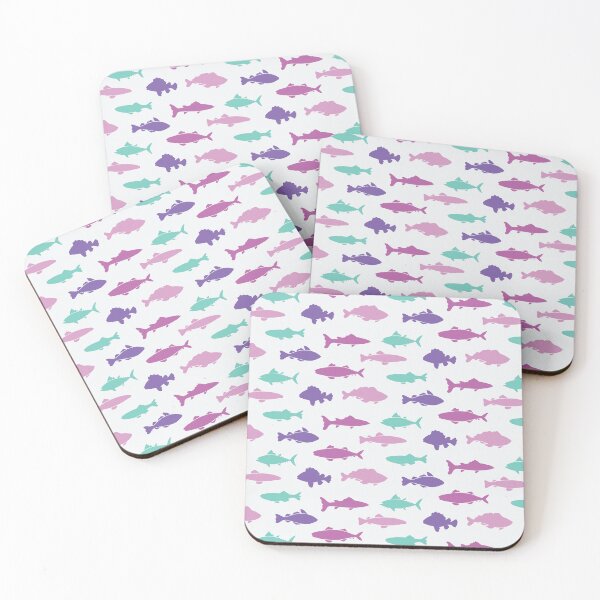 Item preview, Fish Collection Pattern v19 designed and sold by Baikachi AD.