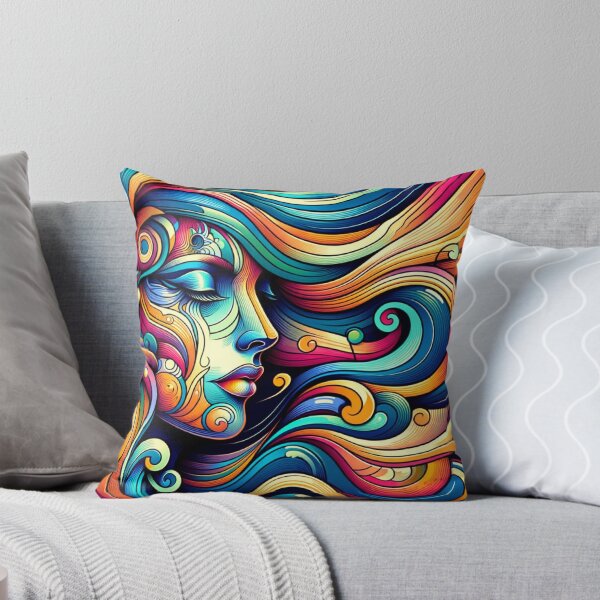 Item preview, Groovy Woman Portrait designed and sold by BrooklynBrand.