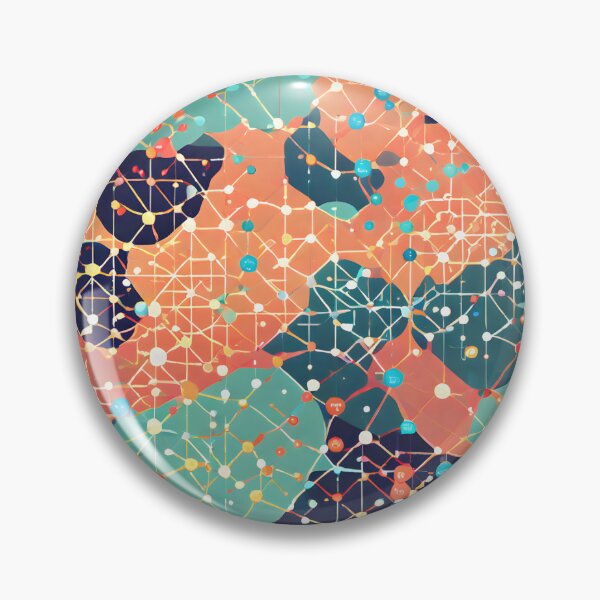 Item preview, Modern , Abstract , Neural Network Inspired Design designed and sold by GPrint001.
