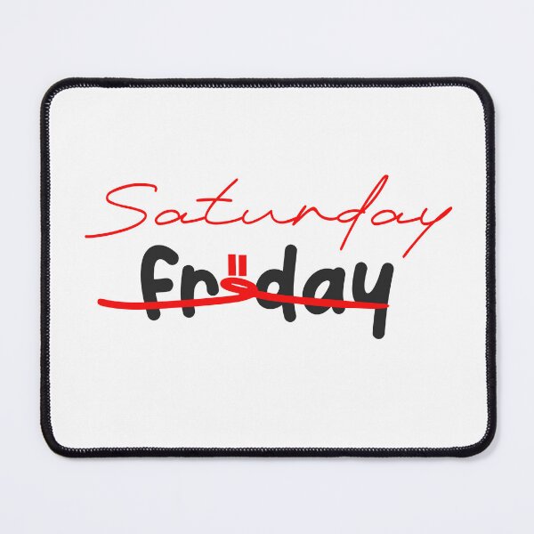 Item preview, Friday Crossed Out Saturday designed and sold by akaajoficial.
