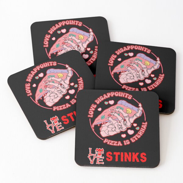 Item preview, Love Disappoints Pizza Is Eternal  designed and sold by WoodburyLake.