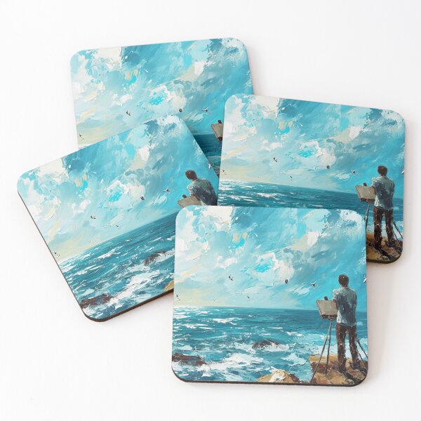 Item preview, Artists Sea, vacations oil paint designed and sold by Pawimon.