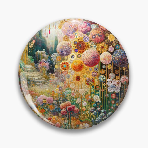 Item preview, Klimt Flower Garden designed and sold by maniacfitness.
