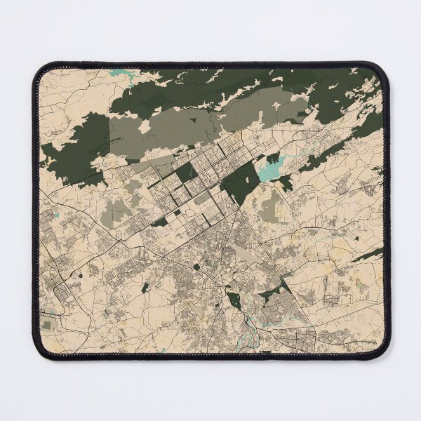 Item preview, Islamabad City Map of Pakistan - Vintage designed and sold by deMAP.