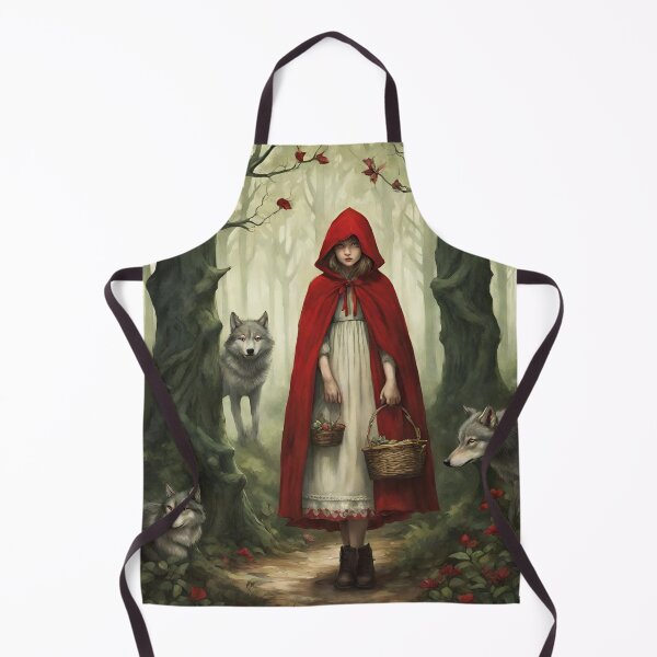Item preview, The Girl in Red and the Wolfs designed and sold by Mozyden.