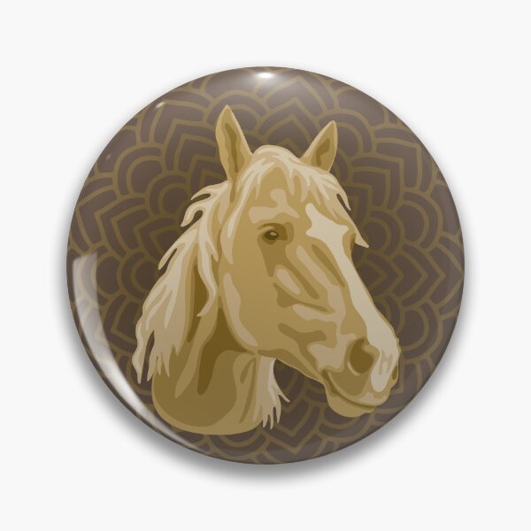 Item preview, Brown Smiling Horse Face "Your are just wonderful" designed and sold by DuFauna.
