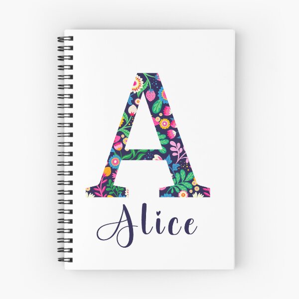 Item preview, Alice - Letter and flowers designed and sold by Anto59290.