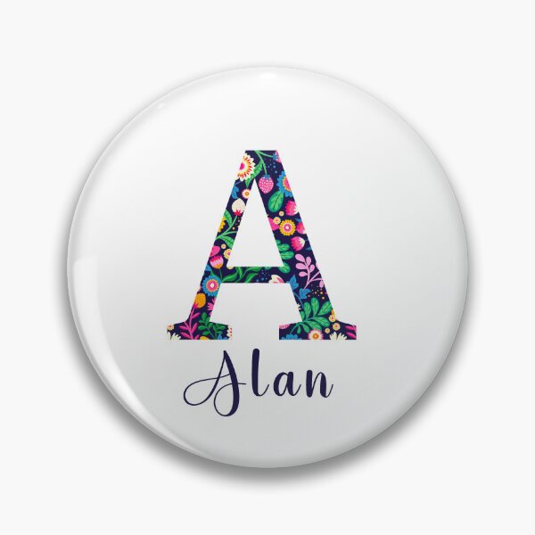 Item preview, Alan - Letter and flowers designed and sold by Anto59290.