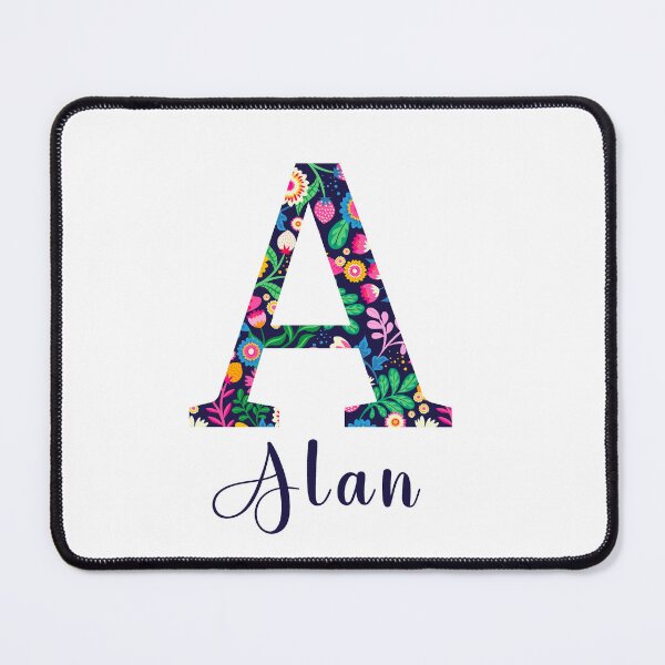 Item preview, Alan - Letter and flowers designed and sold by Anto59290.