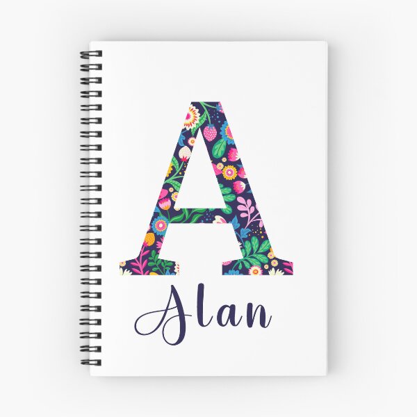 Item preview, Alan - Letter and flowers designed and sold by Anto59290.