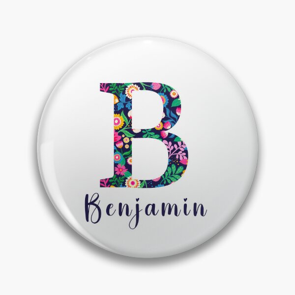 Item preview, Benjamin - Letter and flowers designed and sold by Anto59290.