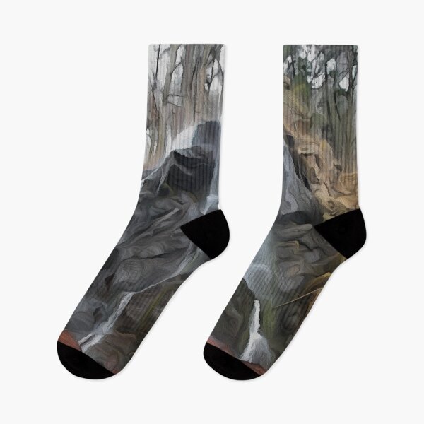 Item preview, The waterfall that gave the forest its voice (full screen) designed and sold by Ink-Kreativ.