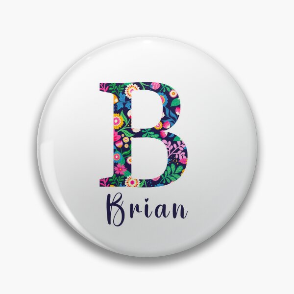 Item preview, Brian - Letter and flowers designed and sold by Anto59290.