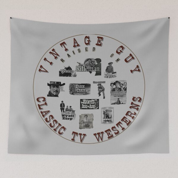 Item preview, AMERICAN CLASSIC TV WESTERNS designed and sold by THE AMERICAN TEEVANGELIST.