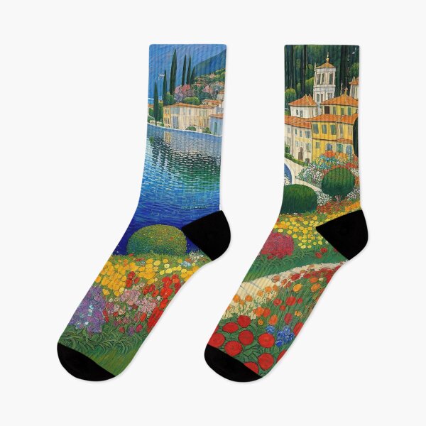 Item preview, Gustav Klimt Lake Como designed and sold by maniacfitness.