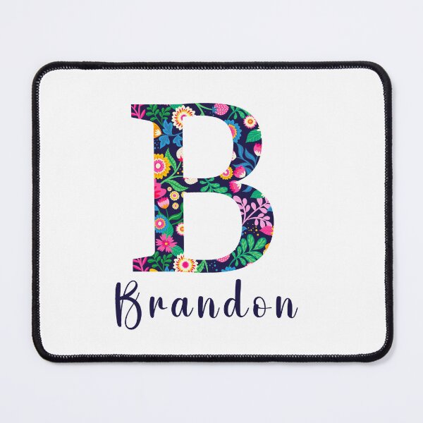 Item preview, Brandon - Letter and flowers designed and sold by Anto59290.