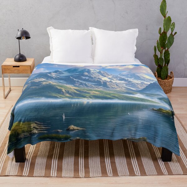 Item preview, Lagoon, vacations oil paint designed and sold by Pawimon.