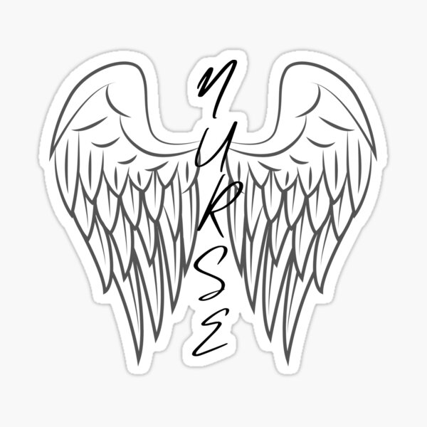 Item preview, Nurse Angel Wings designed and sold by Mr-Nurse.