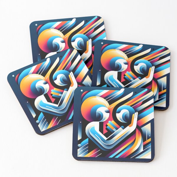 Item preview, Modern , Abstract , Friendship Inspired Design designed and sold by GPrint001.