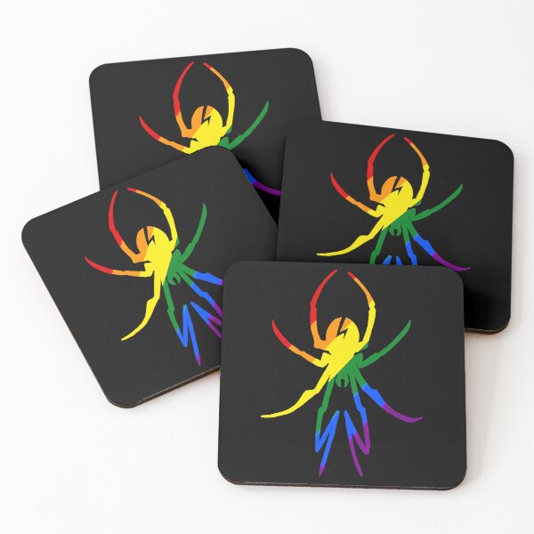Item preview, Danger Days spider - Rainbow Flag designed and sold by Litany's Shop.