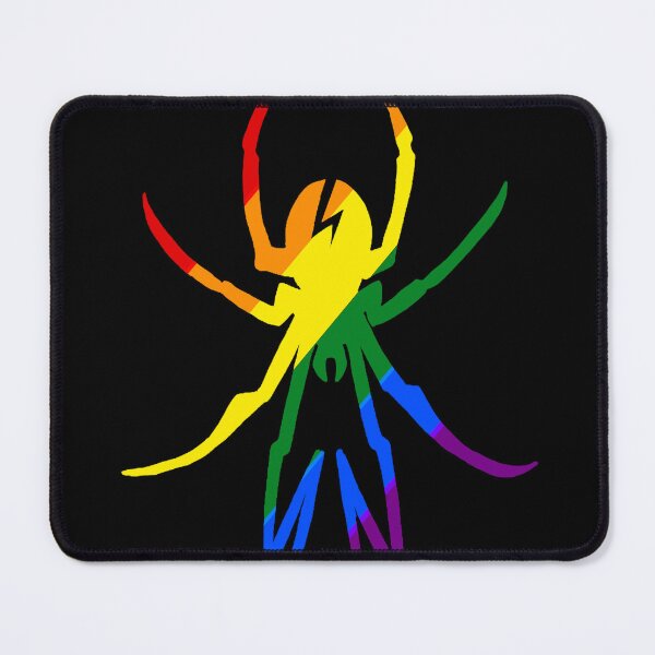 Item preview, Danger Days spider - Rainbow Flag designed and sold by Litany's Shop.
