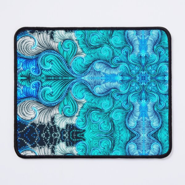 Item preview, Large blue abstraction designed and sold by prettykokopuff.