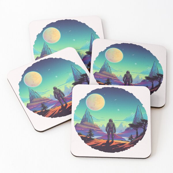 Item preview, Pixel Odyssey: No Man's Sky Exploration in Digital Pixels designed and sold by GreenInkXpress.